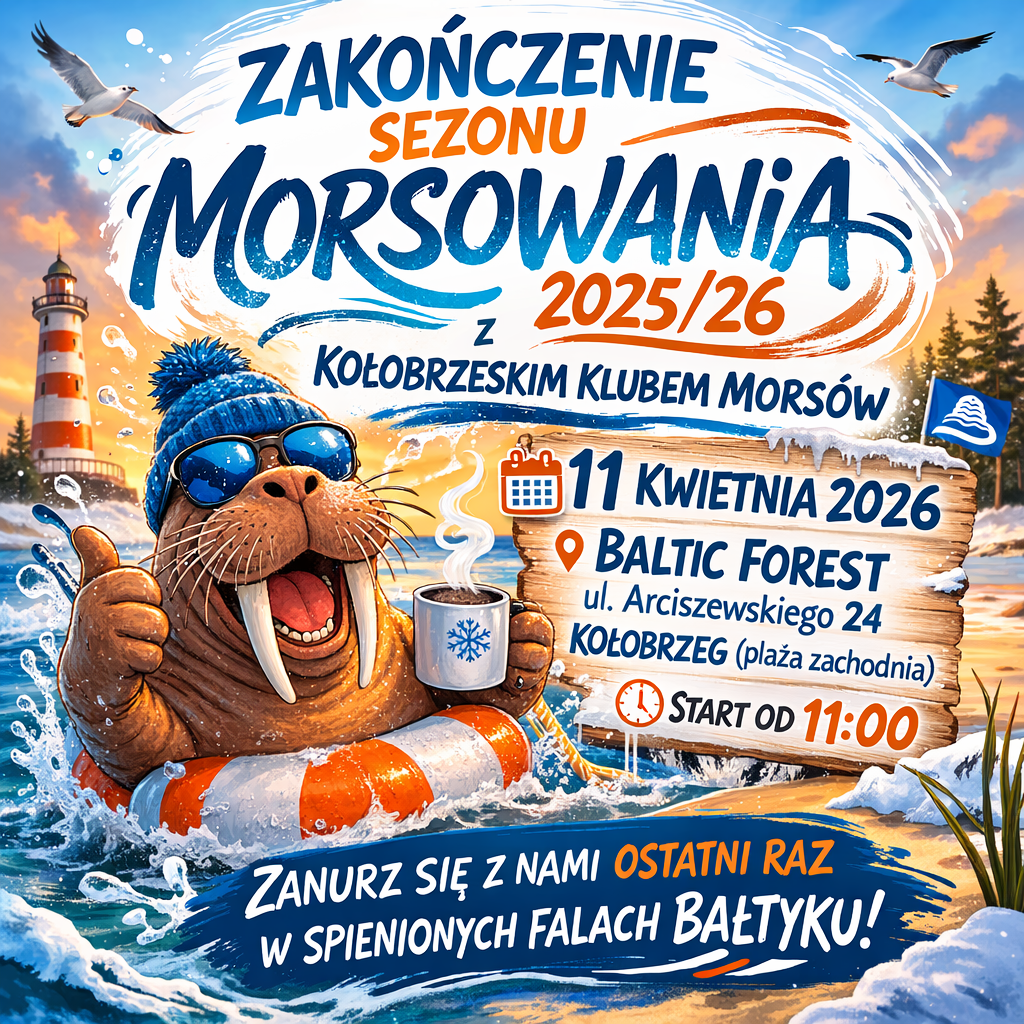 Zakończenie sezonu morsowania 2025/26